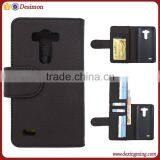 Desimon Wallet Style OEM Leather Cell Phone Case Flip Cover for lg g3