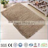 NEW light shiny silk microfiber Chenille bathroom mat 3pc sets size 50cmx80cm 40cmX60cm 40cmX50cm 45cmX50cm / Chenille mat-QINYI