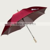 Standard Umbrella Size Straight Umbrella With Wooden Handle