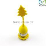 Reusable Tools Gift Yellow Christmas Tree Shape Stainless Steel Tea Infuser thumbnail-1