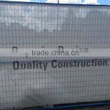 Shanghai Tongjie Outdoor Fence Mesh Banner / PVC Banner in Roll,Hem and Grommet Added thumbnail-3