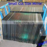 Sinoy Silver Mirror Glass for Home Decoration in Customer Size