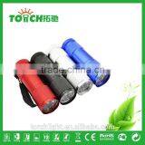 Hot Sale American Mini 9 Led Flashlights Emergency LED Flashlight Aluminum Alloy Use 3*AAA Battary TL-1002 thumbnail-2