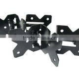 Vinyl Gate Hardware Self-Closing Stainless Steel Adjustable Hinges With Enclosed Spring thumbnail-2