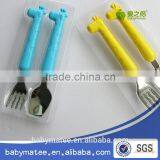 Babymatee Cartoon Stainless Steel Baby/ Children's Spoon & Fork for Baby thumbnail-2