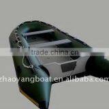 Russian Interests>>Green>Camo>>3+1(keel)>>14ft>>6persons>>PVC Infalatable Boat thumbnail-1