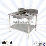 Commercial Kichen Equipment Stainless Steel Wroking Table 0.8 M thumbnail-1