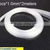 1.0mm PMMA Plastic Fiber Optics Cable 100pcs * 2Meters for Led Light Engine thumbnail-1