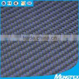Color Carbon Fiber Fabric Blue/Silvery 210gsm Twill 3k