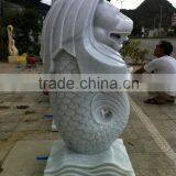 Sea Lion Statues for Sale White Marble Stone Hand Carved Sculpture From Vietnam thumbnail-2