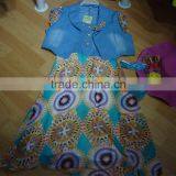 New Design Chiffon Dress 2015 for Kids and With Low Price in Stock Clothing and Girls Chiffon Skirts With Denim thumbnail-5