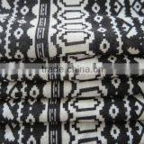 100% Polyester Fashion Design Poly Spun Knitted Fabric for Dress