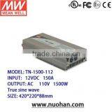 Meanwell 1500W True Sine Wave DC-AC Inverter With Solar Charger