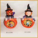 Witch Shape Ceramic Halloween Pumpkin Decoration for Sale