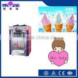 Stainless Steel Commercial 3 Flavors Soft Serve Ice Cream Machine/Ice Cream Maker thumbnail-1