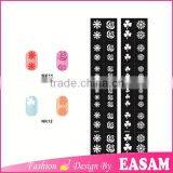 Long Sheet Nail Stencil With 12 Designs,DIY Nail Polish Apply Sticker thumbnail-1