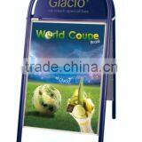 QZH-A1 High Quality Iron Advertising Pavement Sign Stands thumbnail-4