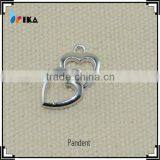 Heart Shape Hollowing Alloy Pendant thumbnail-2