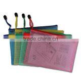 A5 Plastic Document Case with Zipper, Plastic Pencil Case, Pencil Bag (BLY10-0534PP)