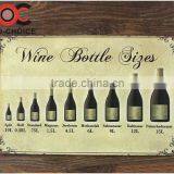 Wine Bottle Tin Signs thumbnail-1