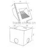 2016 Outdoor Aluminum 24v or 110-240v IP65 up and Down Led Wall Light thumbnail-2