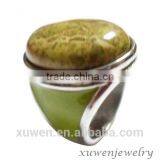 unakite 316l stainless steel gemstone ring design mens                        
                                                                                Supplier's Choice