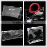 Standard Low Price Promotional Custom Clear PVC Tote Bag With Zipper