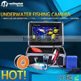 2015 New 800TVL 12 White Brignt Light 7" TFT Color LCD Underwater Fishing Camera Fish Finder Video Camera Aluminum Case thumbnail-1