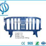 1.5 and 2 Meter Plastic Road Barrier for Road Works/Security Systems Road Traffic Safety Barrier thumbnail-4