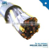 KVV MV 1Amm2 2/3/4/5/6/7/8/10/12 cores PVC insulated and sheathed/braiding shielding flexible BS Control Cable