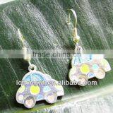 Fashion Multi Color Car Shape Earrings