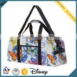 China Fashion Design Printing Cheap Polyester Foldable Luggage Travelling Bag thumbnail-1
