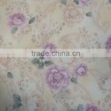 China supplier fabric 65% polyester 35% rayon silk blend fabric Woven / Knitted Garment Polyline Fabric Wholesale