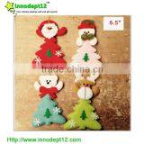 Hanging decoration felt Christmas ornament tree with santa ,deer, snowman