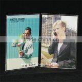 Wholesale High Quality Clear Acrylic Silver Photo Frames thumbnail-3