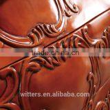 2015 One Piece Bowl Antique Bathroom Vanity With Marble Top WTS826 thumbnail-2