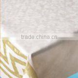 YW-3662 Embossed PVC Tablecloth With Non-woven/fannel Backing