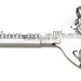 Promotional Long Handle 201 Stainless Steel Bar Tool Bar Strainer / Wine Strainer