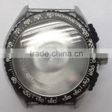 wrist watches for parts 45mm watch stainless steel case back water resistant watch case mechanical chronograph