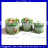 Wholesale Small Gift Packaging /Round Chocolate Tin Box Metal Tin Box