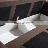 Hot Selling Three Seats Folding Sofa Bed With Strong Wood Frame thumbnail-3