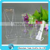 High Transparent Plexi Necklace Display Holder Acrylic Display Jewerly Stand thumbnail-1