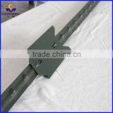 Bitumen Painted Green Color Studded T Post thumbnail-3