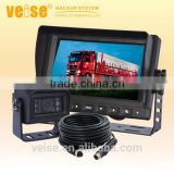 7" horse trailer camera system with surround view camera system