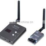 FPV 5.8G 600mW 40CH AV Video Audio Wireless Transmitter Receiver TS832+RC832 thumbnail-1