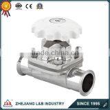 Sanitary Stainless Steel Import Clamped Diaphragm Valve thumbnail-2