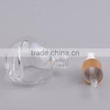 Round Shaped Glass Essential Oil Bottle With Child Proof Rubber Dropper thumbnail-2