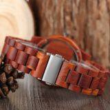 New Design Rose Wood Quartz Movement Wood Watches thumbnail-4