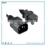 C14 to C19 Power Cord - Black Server Cable thumbnail-1