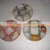 Newly Modern ONYX PATCH WORK CIGARETTE ASHTRAY HANDICRAFTS thumbnail-4